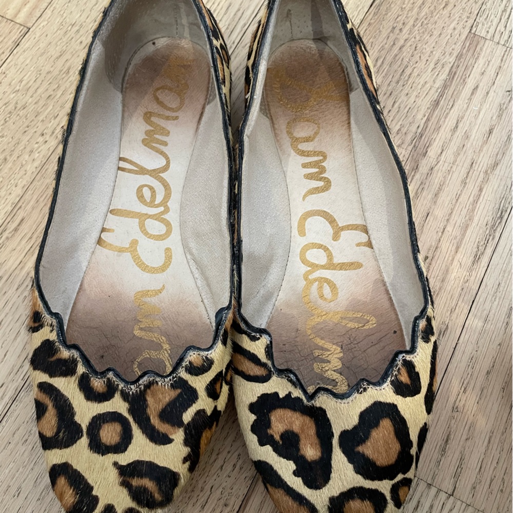 Sam Edelman cheetah flats
